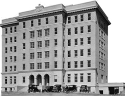 Original Methodist Dallas Building Exterior